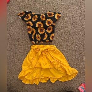 12-18month Off The Shoulder Top and Squort